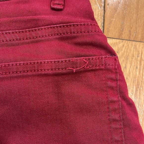 LONG TALL SALLY AVA Stretch Skinny Jeans in colour: Red Pepper. Size US 6. EUC - Picture 16 of 17